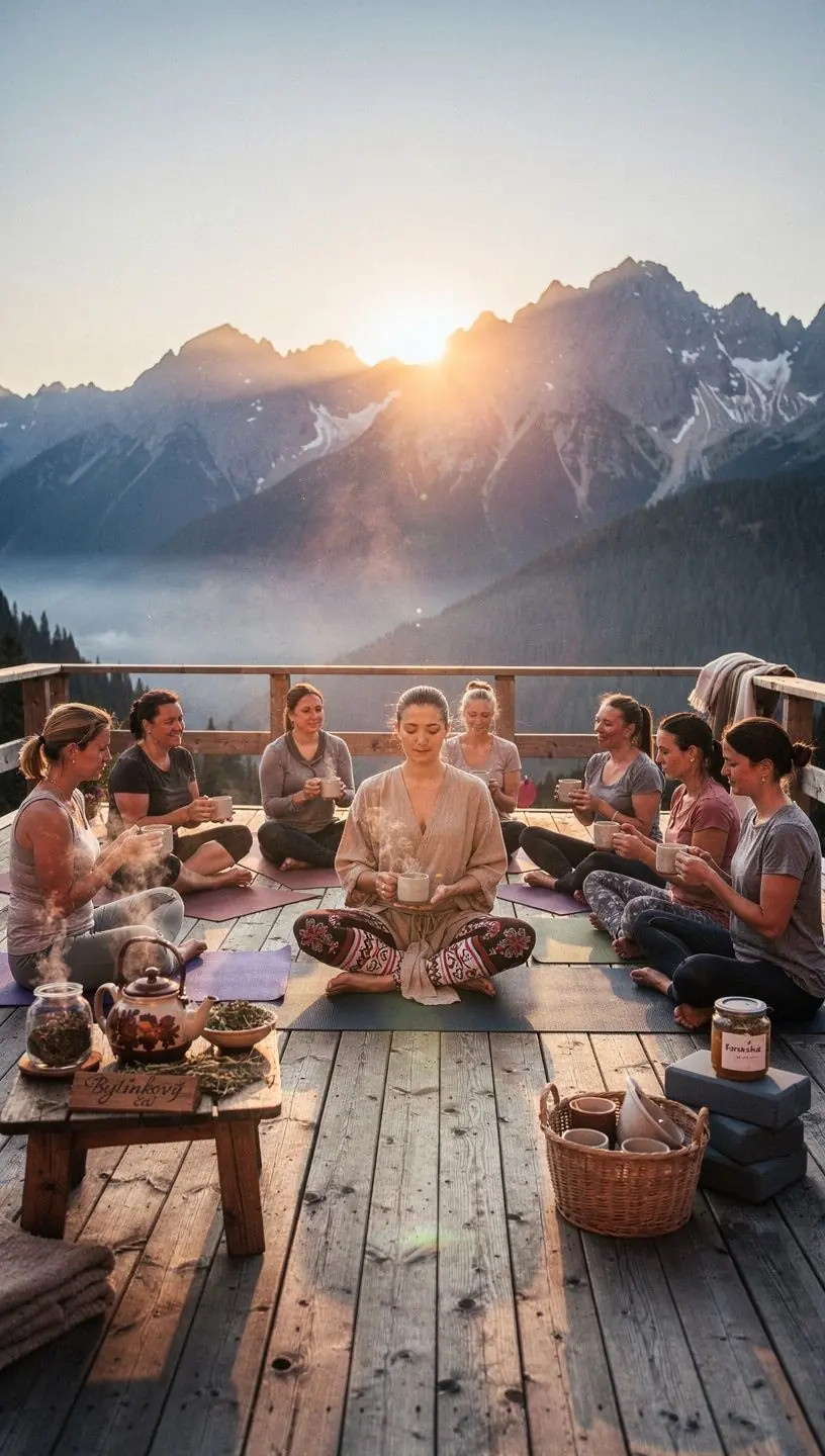 Čajová kultúra na Slovensku zobrazená prostredníctvom miestnych tradícií